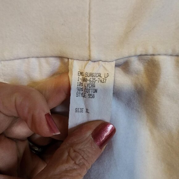 EUC Velcro Strap Heavy Compression Post Surgical Bra EMS Surgical LP Style 958 - Picture 3 of 5